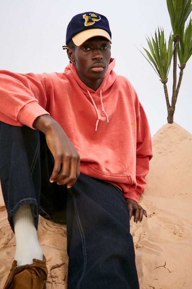 iets frans... Overdyed Red Hoodie Urban Outfitters UK