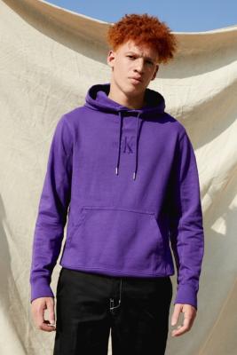 calvin klein purple sweatshirt