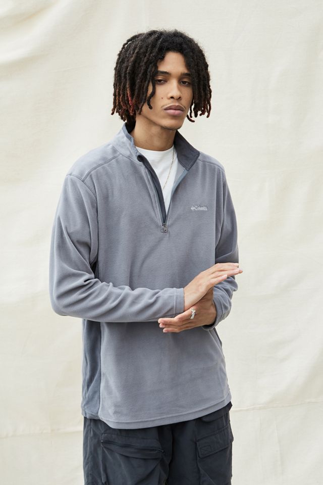 Columbia FleeceSweatshirt „Klamath‟ in Grau mit kurzem