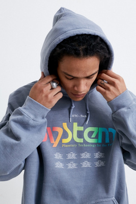 urban outfitters multi colored hoodie