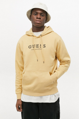 guess yellow hoodie