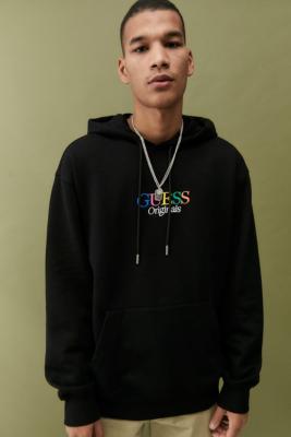 guess hoodie mens urban outfitters