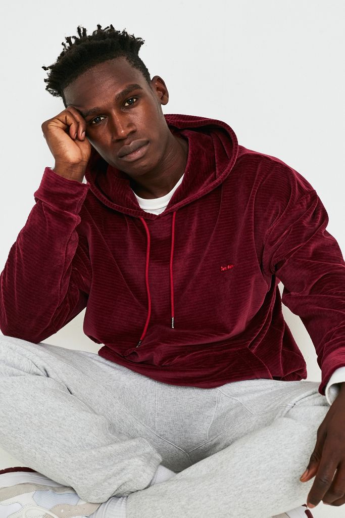 LUZOUCHE Sweat à capuche zippé pour homme - Couleur unie - Veste à