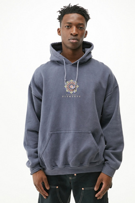 urban outfitters blue hoodie