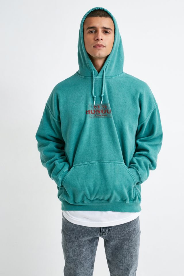 UO Honour Green Hoodie | Urban Outfitters UK