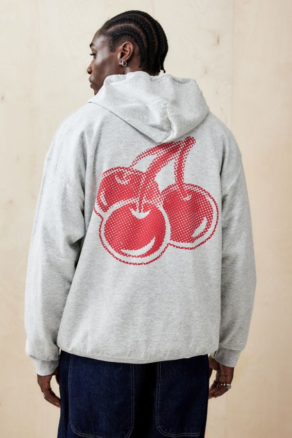 Slide View: 1: UO Las Vegas Zip-Up Hoodie