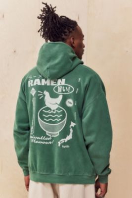 Sudadera Con Capucha Ramen Verde UO