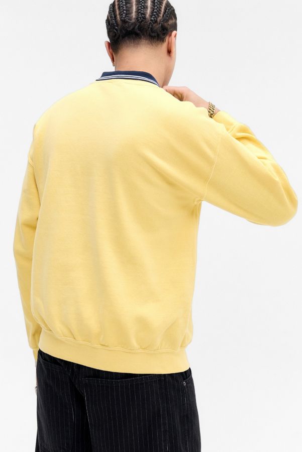 Slide View: 3: Sweat-shirt UO Jaune Désespoir Total