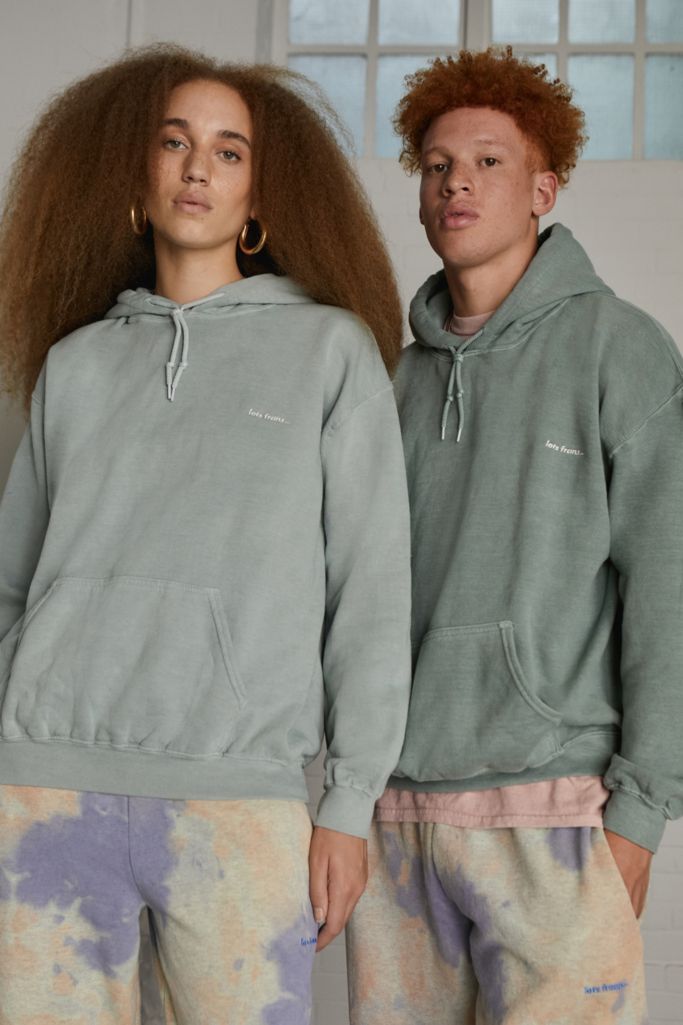 iets frans… Unisex Seafoam Overdyed Hoodie | Urban Outfitters UK