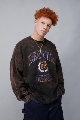 black washed sweatshirt
