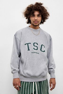 Temp Surf Co UO Exclusive Grey Marl TSC Sweatshirt