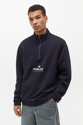 parlez half zip