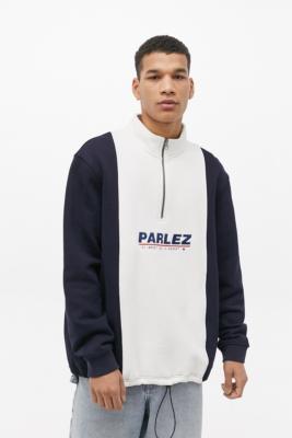 parlez half zip