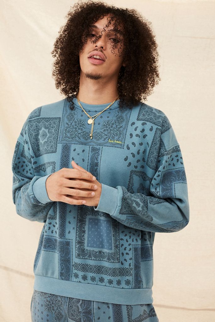 iets frans... Overdyed Bandana Sweatshirt Urban Outfitters UK