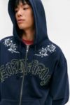 Thumbnail View 1: Ed Hardy UO Exclusive Rose Zip-Up Hoodie