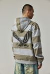 Thumbnail View 1: Ed Hardy UO Exclusive Stripe Zip-Through Hoodie