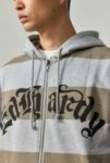 Thumbnail View 4: Ed Hardy UO Exclusive Stripe Zip-Through Hoodie