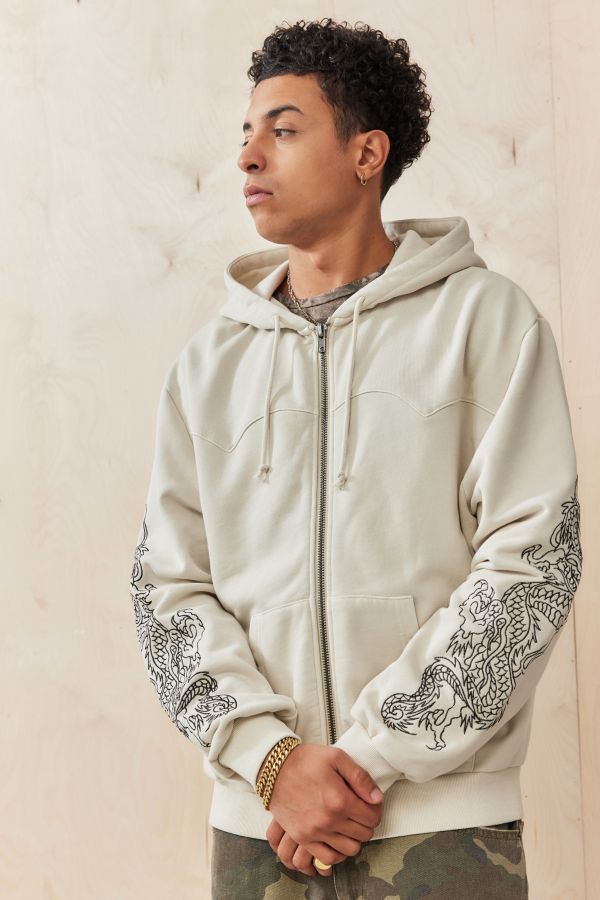 Slide View: 1: Ed Hardy UO Exclusive Western Dragon Hoodie