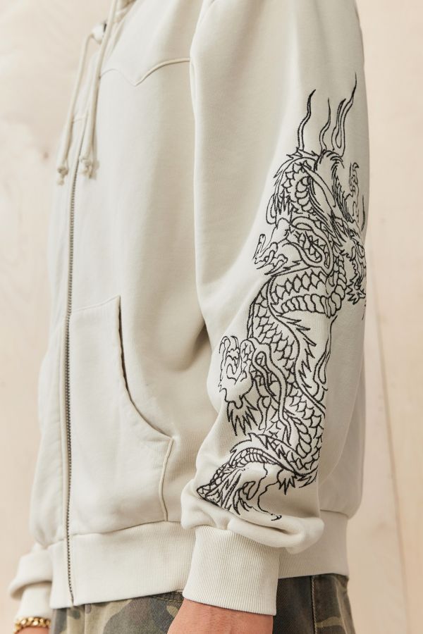 Slide View: 4: Ed Hardy UO Exclusive Western Dragon Hoodie