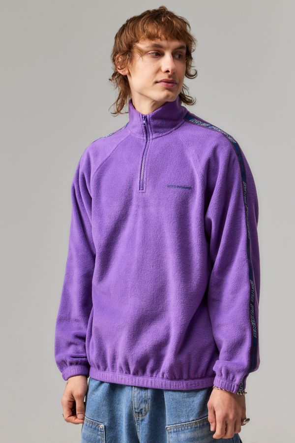 Slide View: 1: iets frans... Taped Half-Zip Fleece