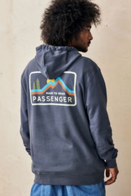 Sudadera Negra Passenger Hecha para Vagar