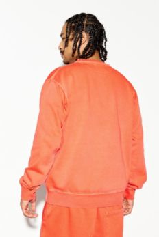 Slide View: 4: KERRANG! – Sweatshirt „Metal“ in Orange mit Rundhalsausschnitt