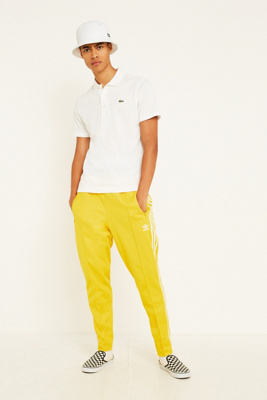 yellow adidas pants mens