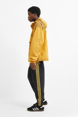 adidas track pants yellow stripe