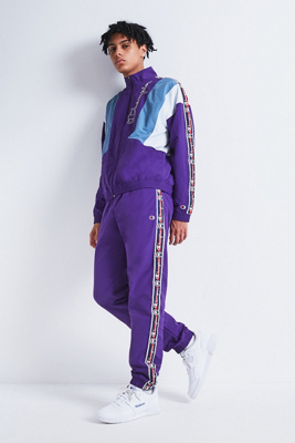 champion purple tracksuit