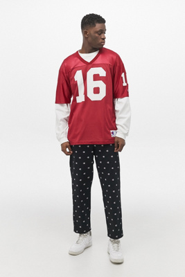 champion all over print pants