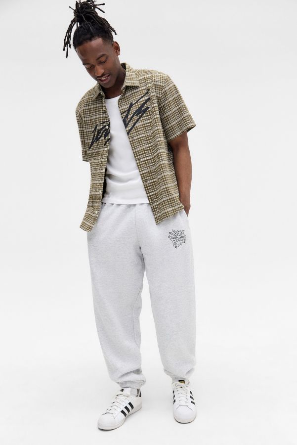 Slide View: 1: iets frans... Graffiti Cuffed Joggers