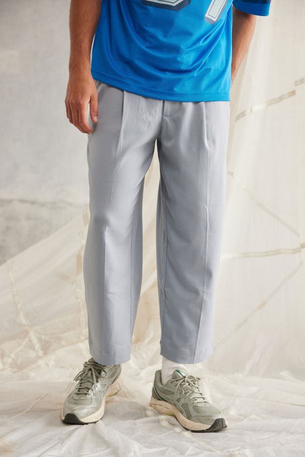 Vista diapositiva: 1: Pantaloni Gamba Larga Cropped Jason Standard Cloth