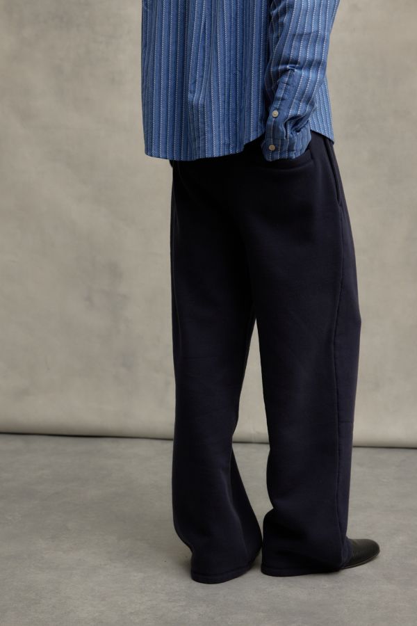 Slide View: 4: Pantalons de jogging droits Loom bleu marine