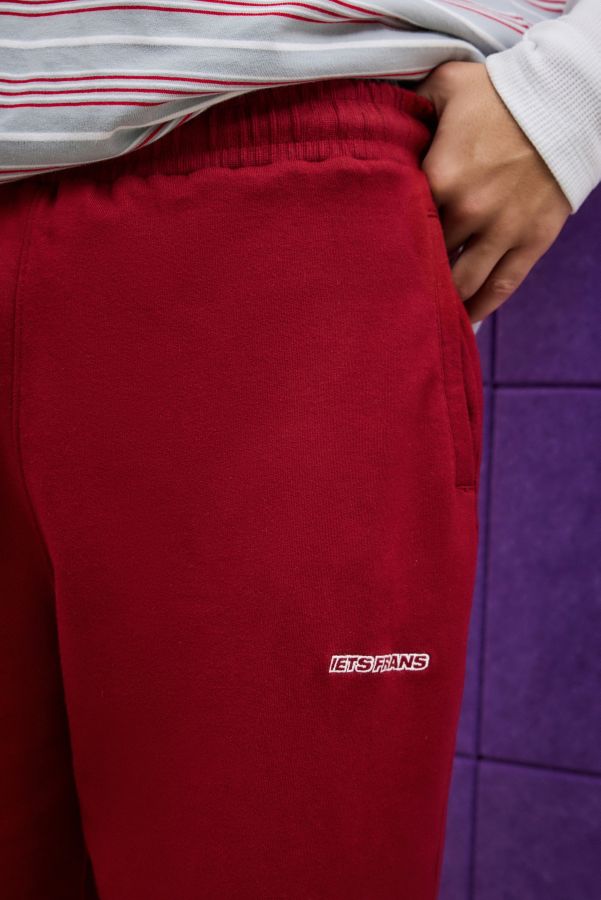 Slide View: 3: iets frans... Red Harri Joggers