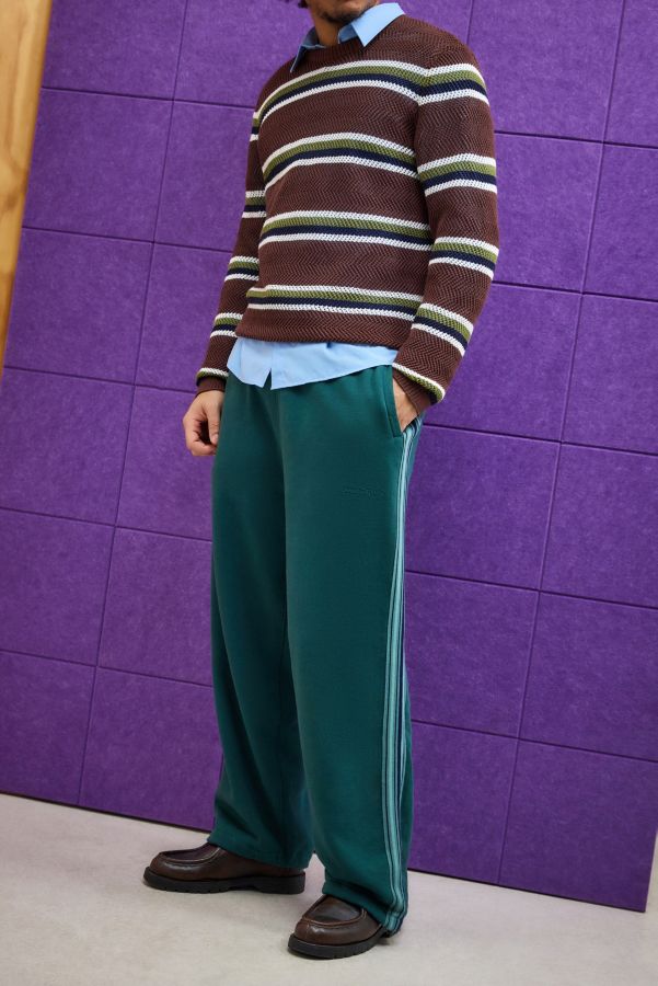 Slide View: 1: iets frans... Teal Harri Taped Joggers