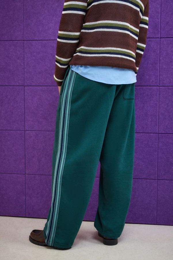 Slide View: 4: iets frans... Teal Harri Taped Joggers