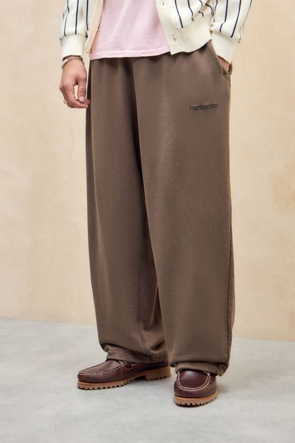 Slide View: 1: iets frans... Taupe Harri Joggers