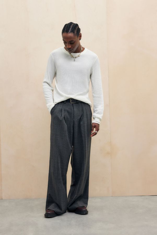 Slide View: 2: Jaded London Check Goliath Suit Trousers