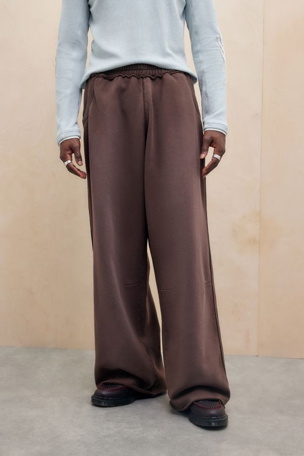 Slide View: 1: Jaded London Chocolate Brown Monster Joggers