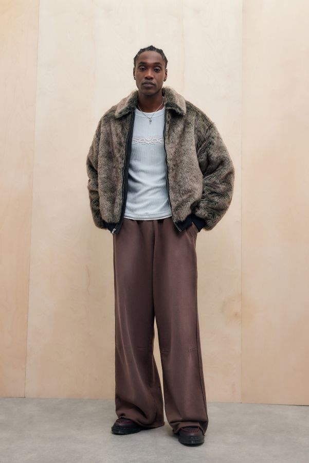 Slide View: 2: Jaded London Chocolate Brown Monster Joggers