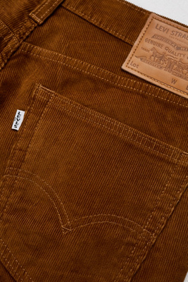 levis 514 corduroy brown