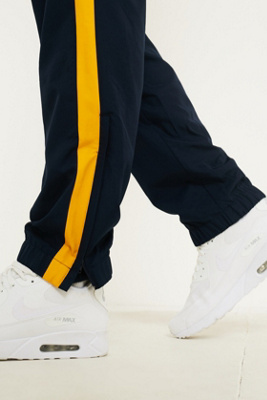 lacoste navy track pants