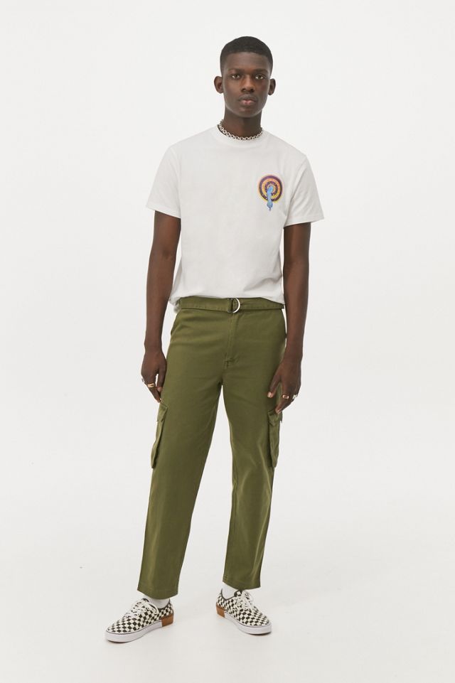 Native Youth Khaki Eli Trousers Urban Outfitters UK