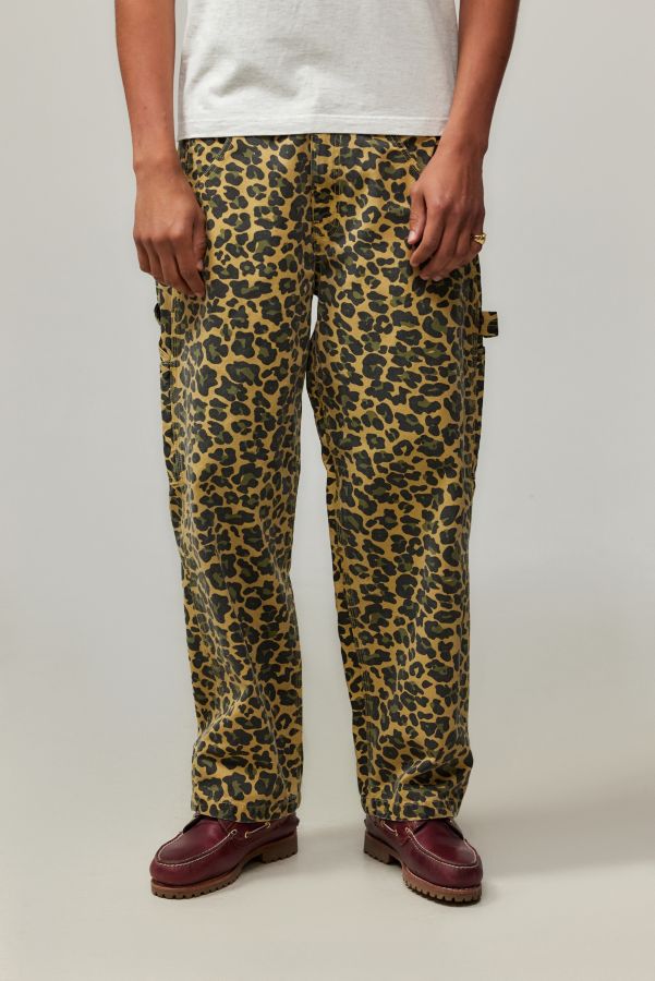 Slide View: 1: Stan Ray Leopard Camo Big Job Pants