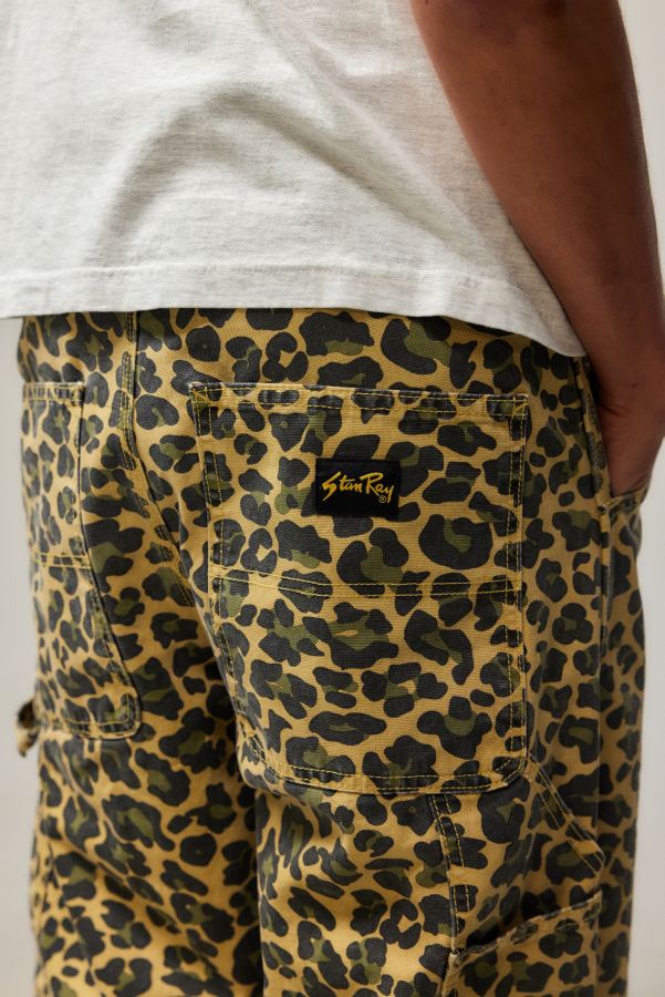 Slide View: 2: Stan Ray Leopard Camo Big Job Pants