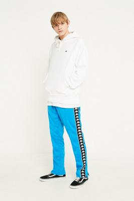 light blue kappa pants