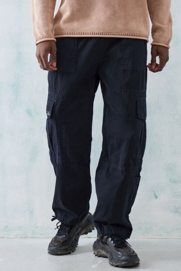 Slide View: 1: BDG Washed Black Utility Cargo Pants