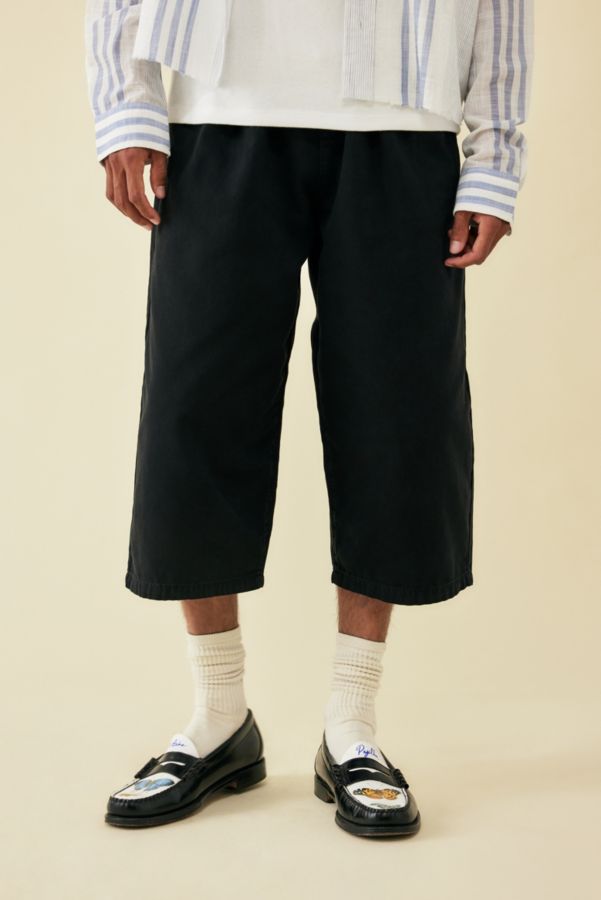 Vista diapositiva: 1: BDG Black Crop Wide Leg Pant