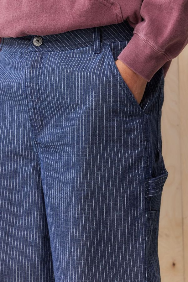 Slide View: 3: BDG Blue Carpenter Ripstop Trousers