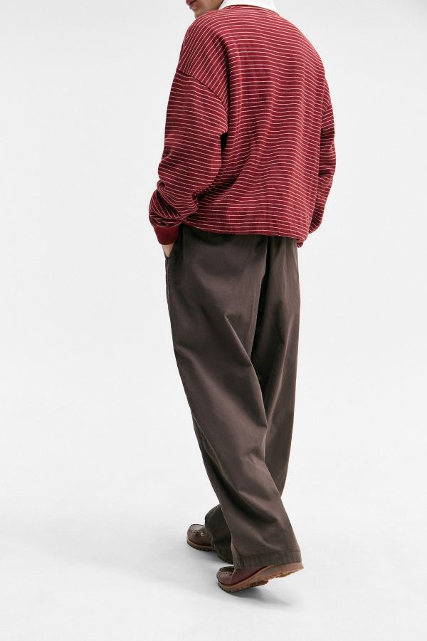 Slide View: 5: iets frans... Brown Harri Chino Trousers